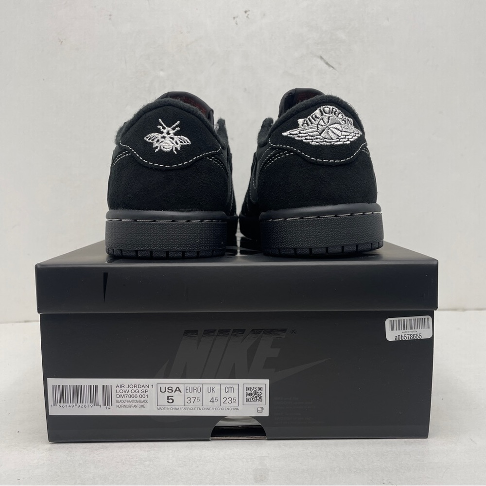 Nike Air Jordan 1 Retro Low SP Travis Scott “Black Phantom” 2023 - Picture 4 of 4